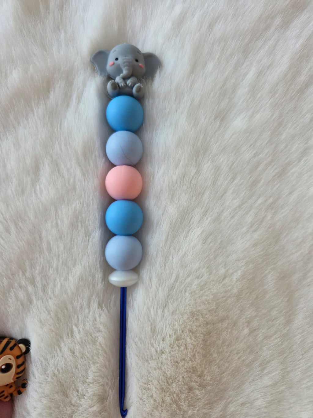 🐘 Ergonomische Häkelnadel „Elefant“  2,5 mm