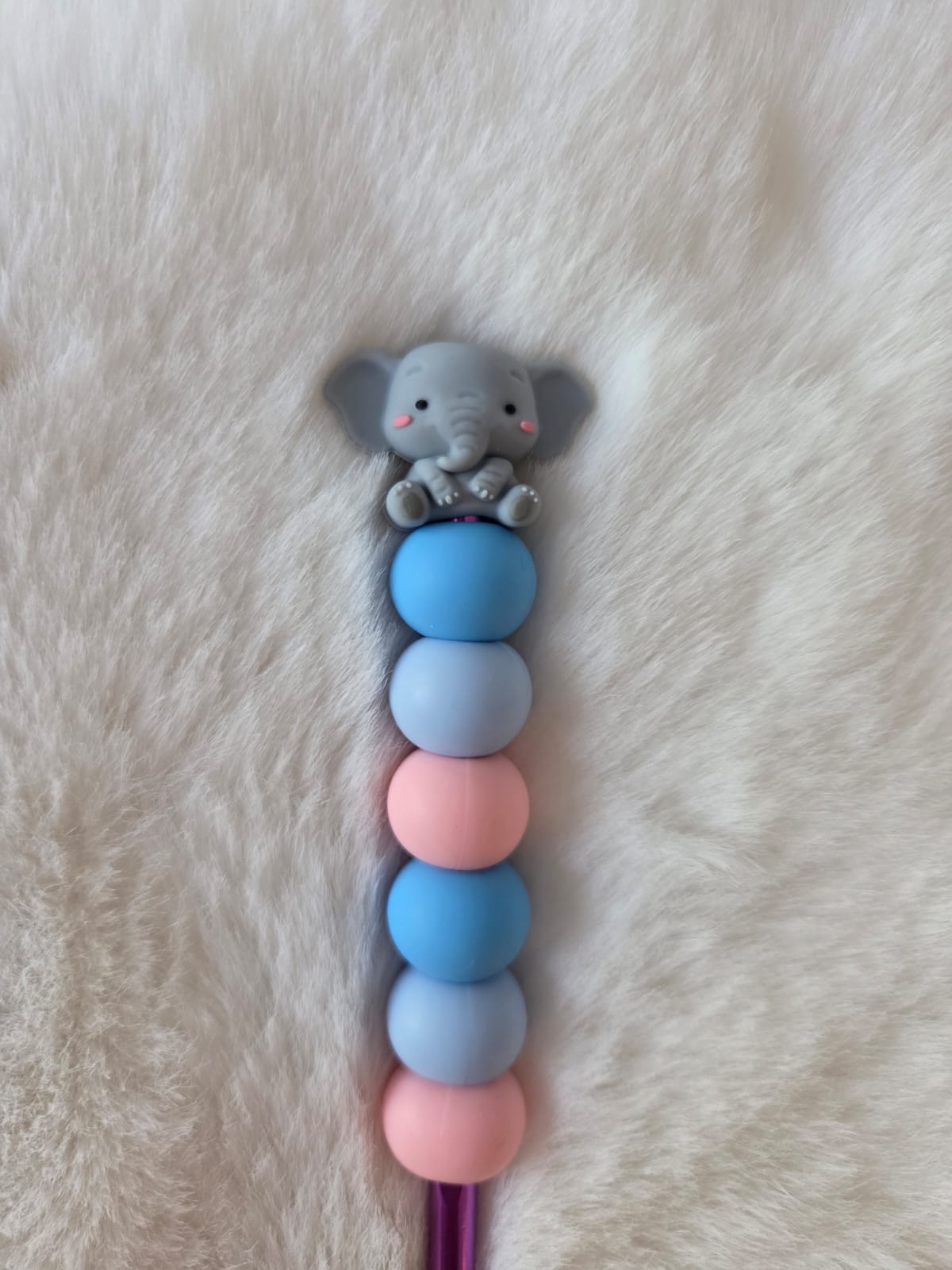 🐘 Ergonomische Häkelnadel „Elefant“  6,0 mm