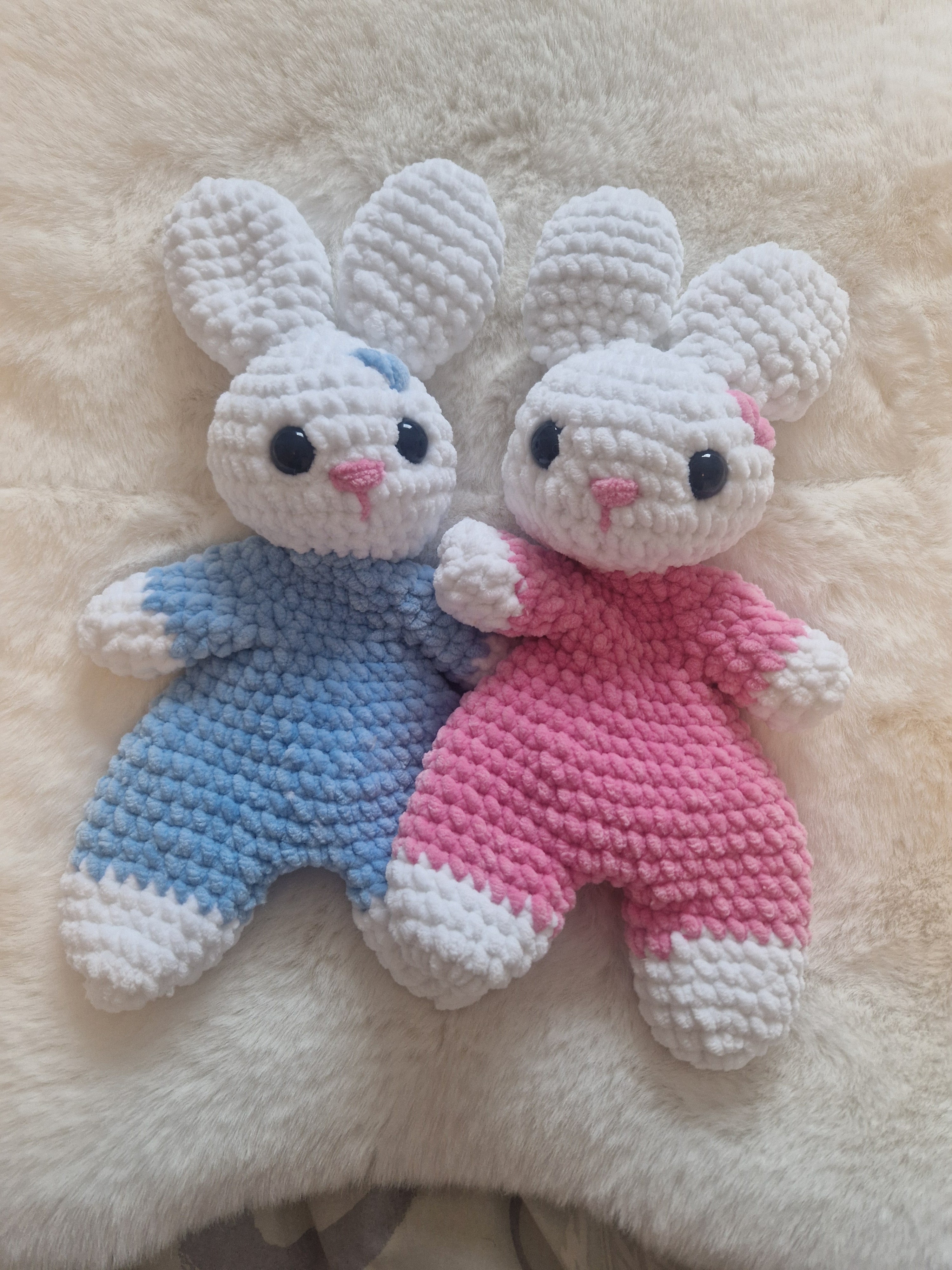 Schmusetuch als Hase 🐰🌸