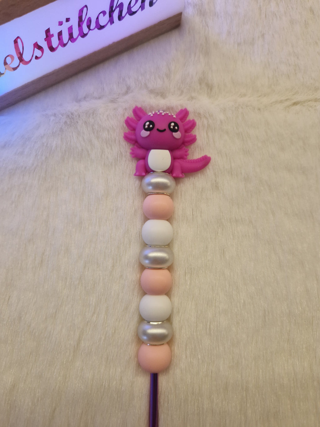 🧶 Ergonomische Schmuck-Häkelnadeln 3,25mm (Axolotl) Häkeln mit Stil & Komfort